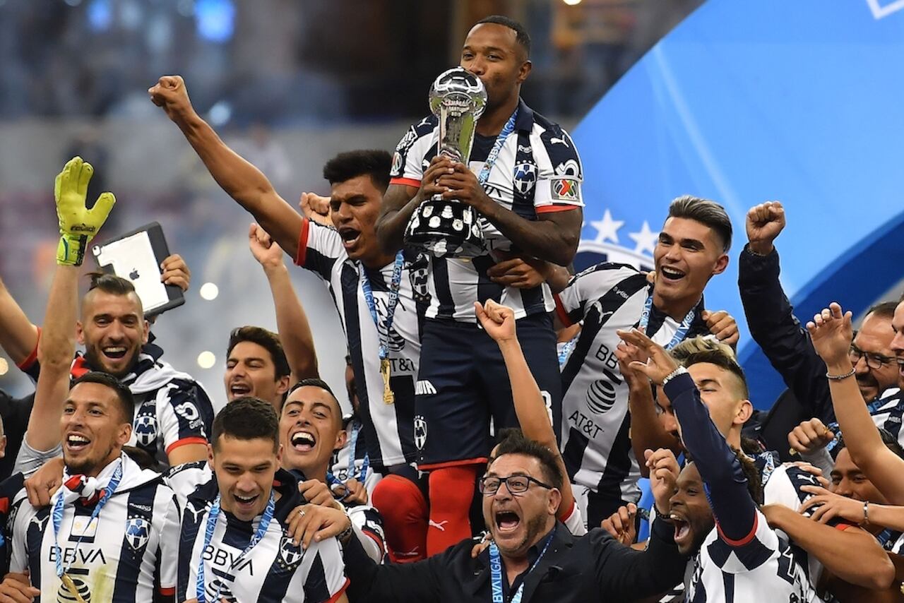 Rayados celebra su quinto título de Liga MX