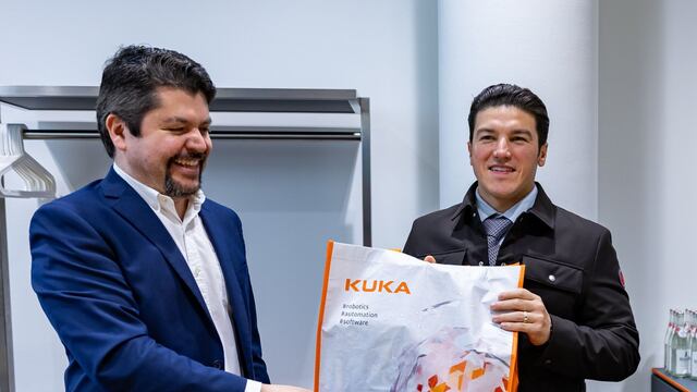 Samuel García y KUKA anuncian inversión en Nuevo León