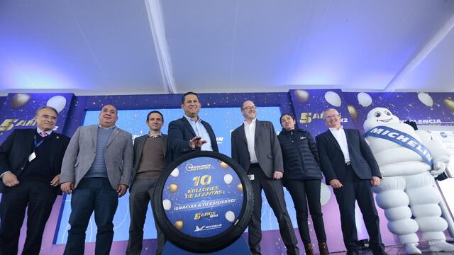 Diego Sinhue Rodríguez en 5º Aniversario de Michelin