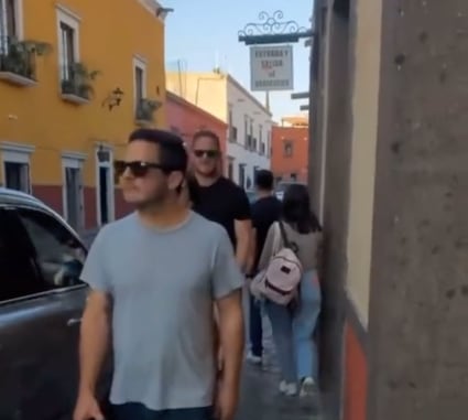 Imagine Dragons como buenos turistas se pasean por San Miguel de Allende