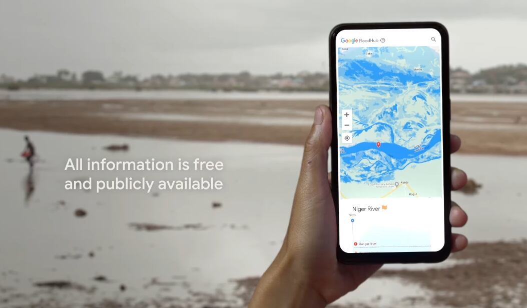 Flood Hub, inteligencia artificial de Google