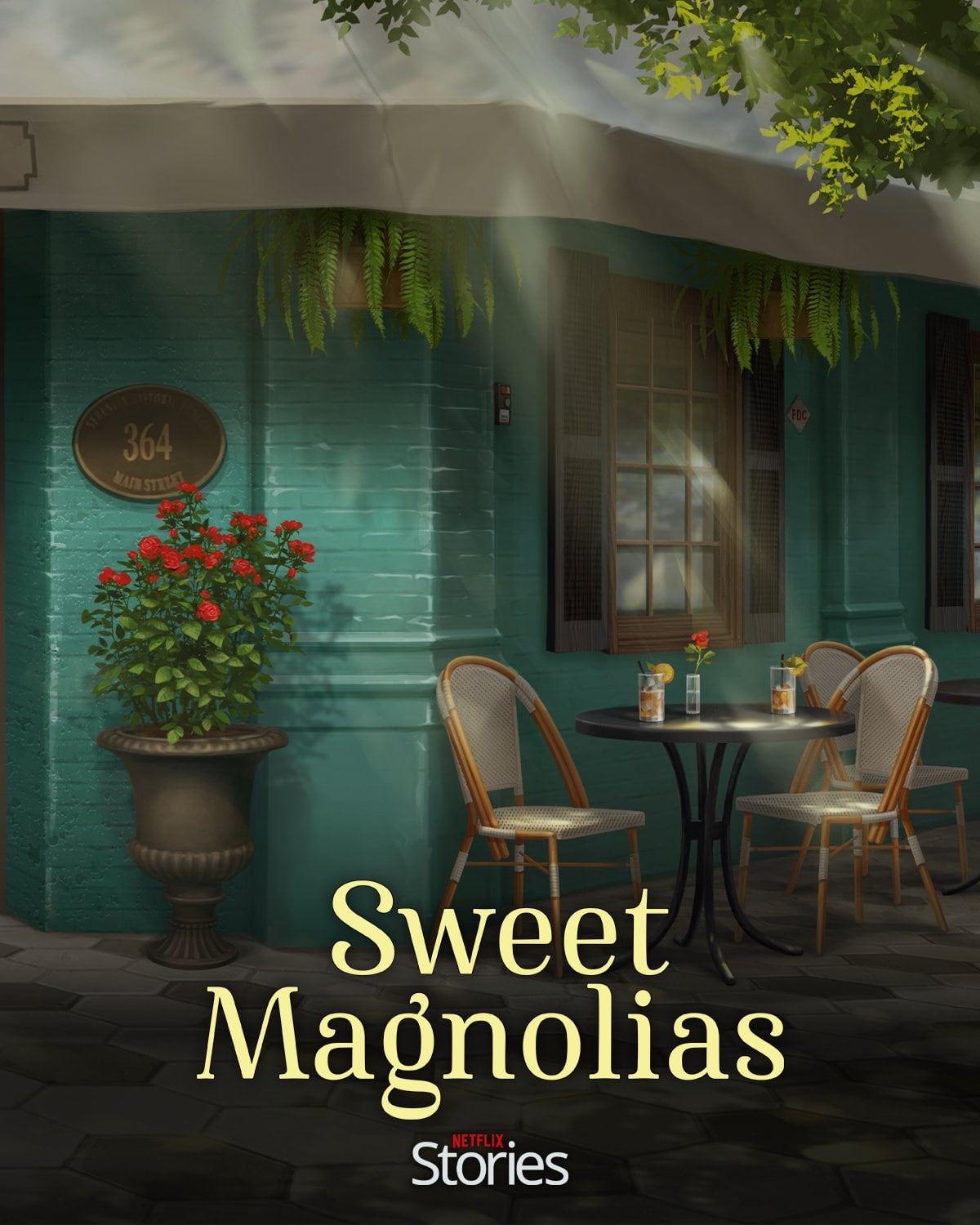 Sweet Magnolias en las Stories de Netflix