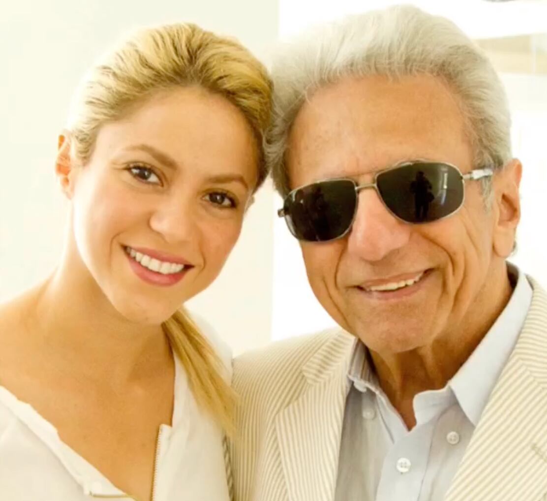 Shakira y William Mebarak