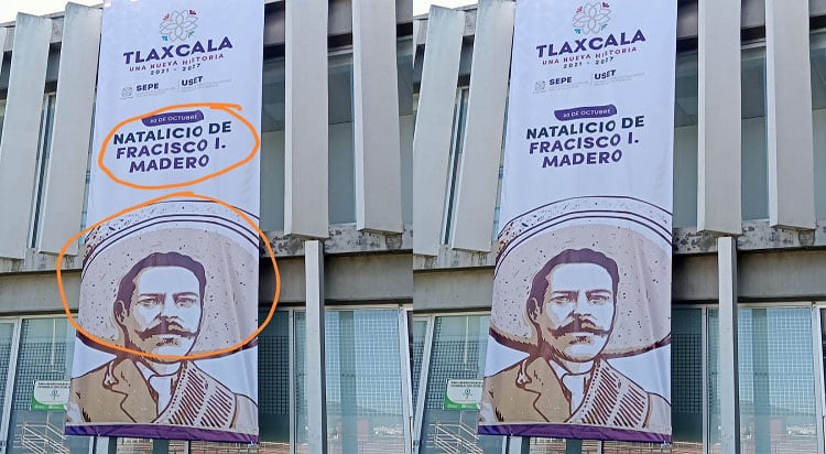 Confunden a Francisco I. Madero con Pancho Villa