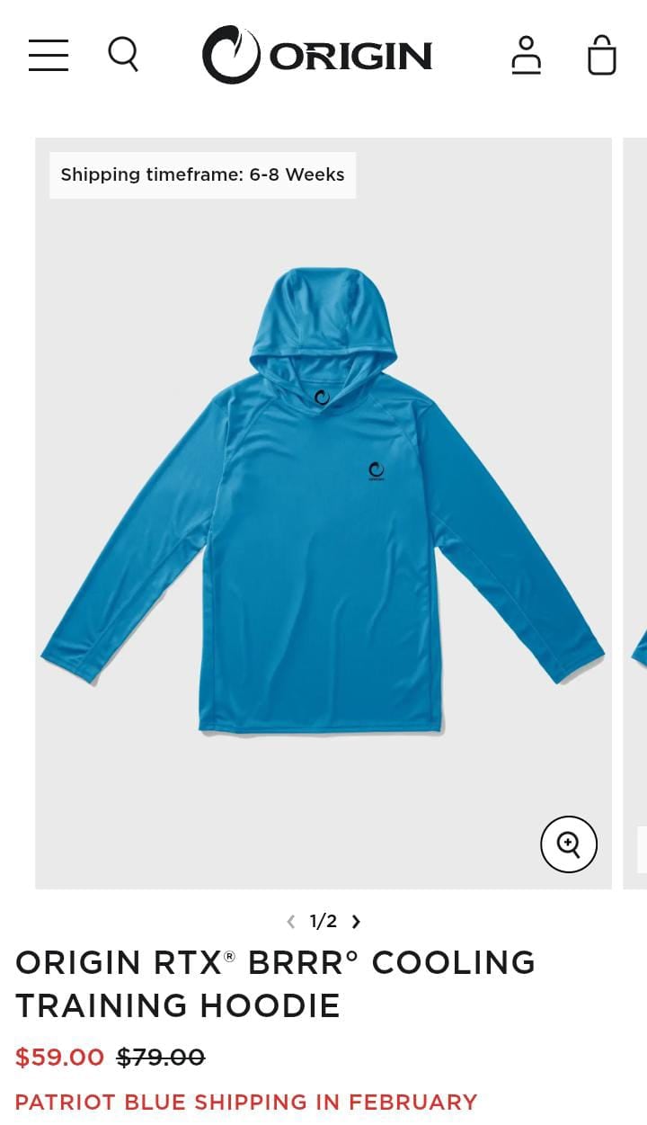 Cómo Origin quiere seguir el fenómeno de ventas de Nike con su camiseta “Patriot Blue” tras el caso Maduro