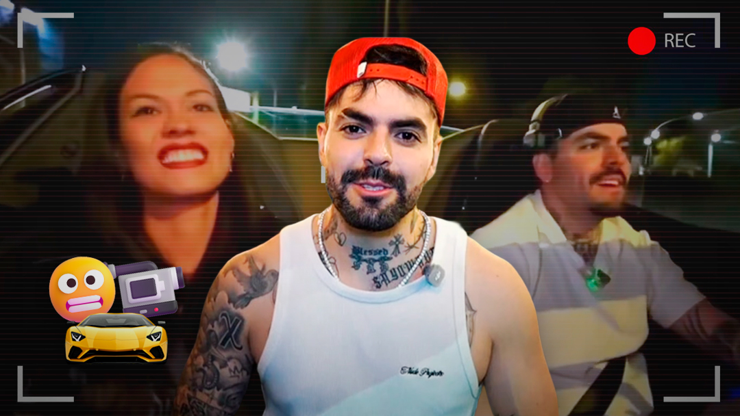 Maestro Shifu admite ante una mujer que su Lamborghini es rentado y lo revienta