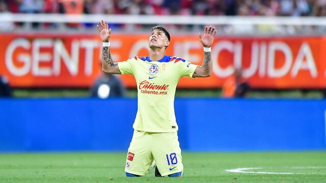 Cristian Calderón, en la semifinal de ida ante Chivas.