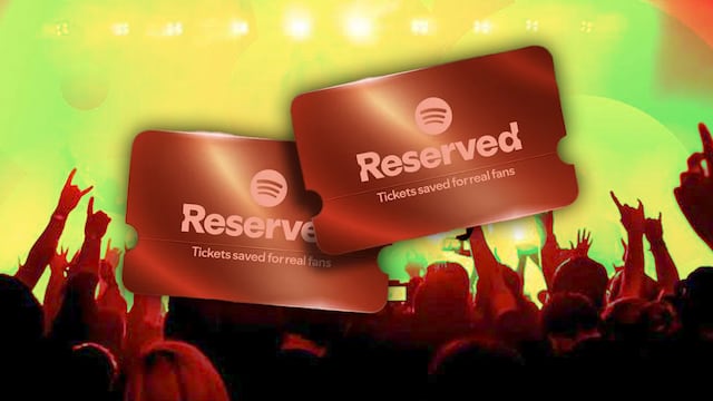 Spotify lanza “Reserved” para reservar boletos de conciertos desde la app