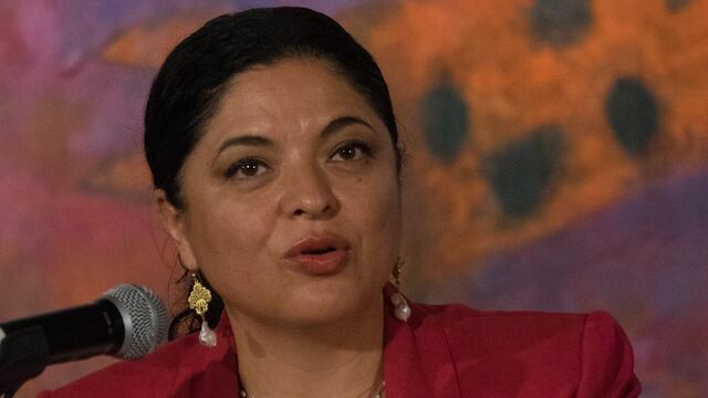 Alejandra Frausto, Secretaria de Cultura.