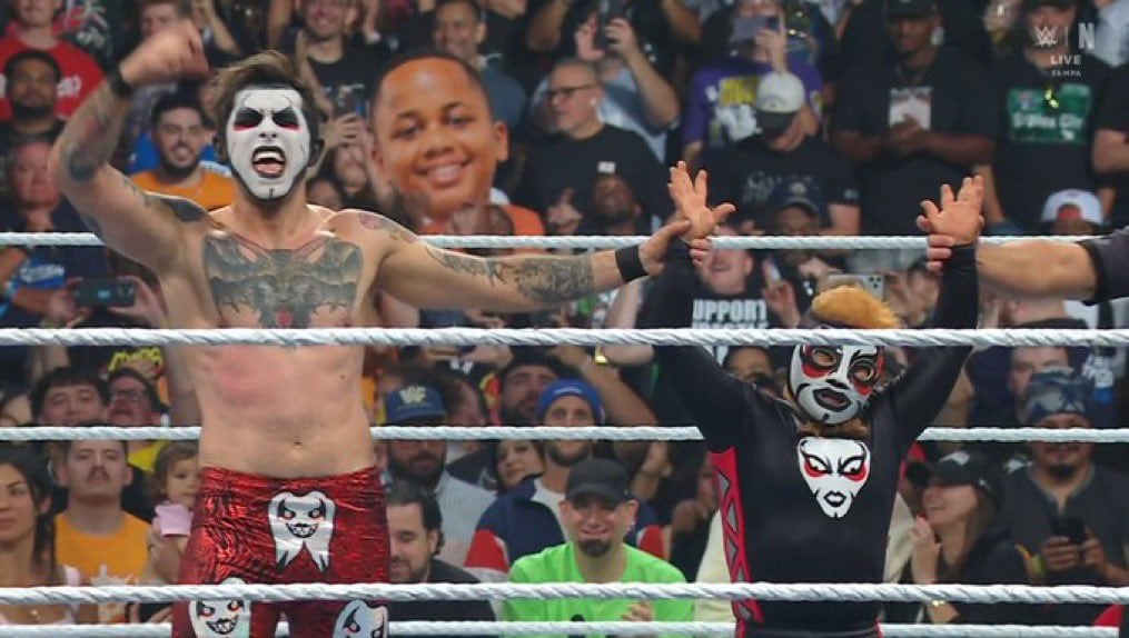¿Mascarita Sagrada en WWE? Reportan que hizo equipo con Danhausen.