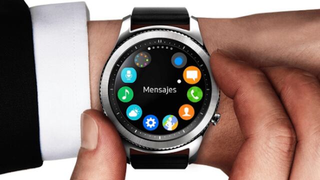 El reloj inteligente Samsung Gear S3.