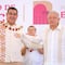 AMLO reitera en Puebla su apoyo al gobernador Sergio Salomón Céspedes