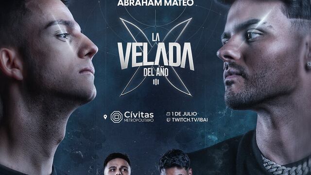 Ampeter vs Abraham Mateo en La Velada del Año 3