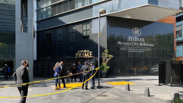 ¿Qué pasó en el Hotel Hilton? La circulación en avenida Juárez, frente a la Alameda Central, fue cerrada