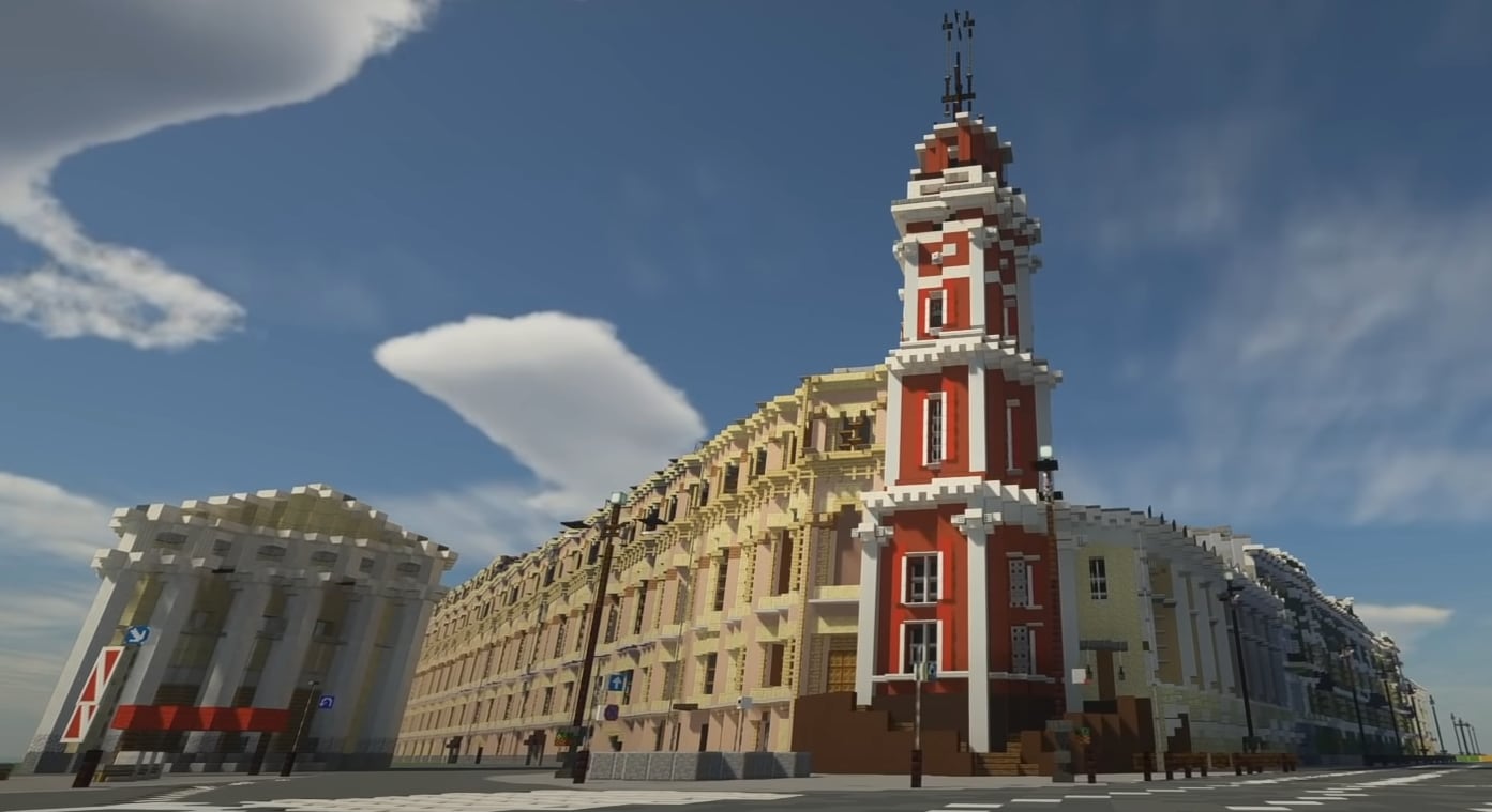 Minecraft: Rusia a escala 1:1