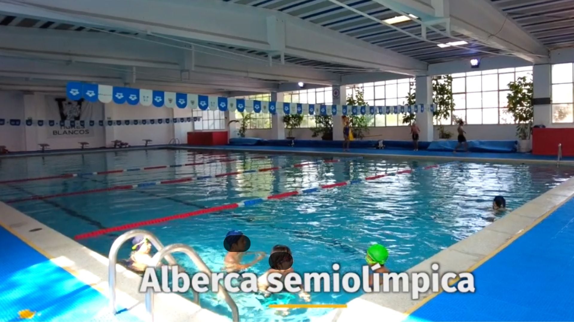 Alberca del Colegio Williams San Jerónimo