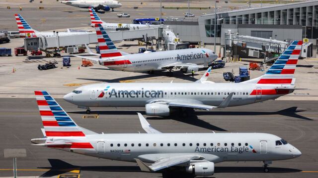 Aviónes de American Airlines