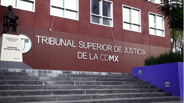 Sede del TSJ de la CDMX.
