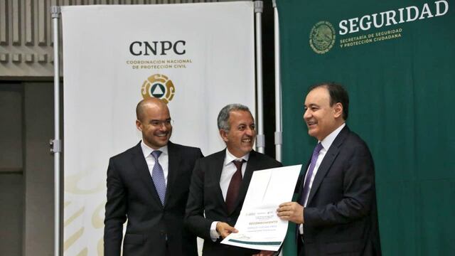 Alfonso Durazo encabezó la ceremonia.