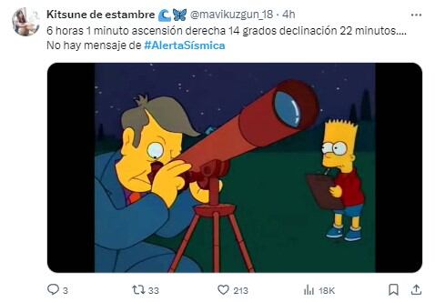 Memes por la prueba de la alerta sísmica