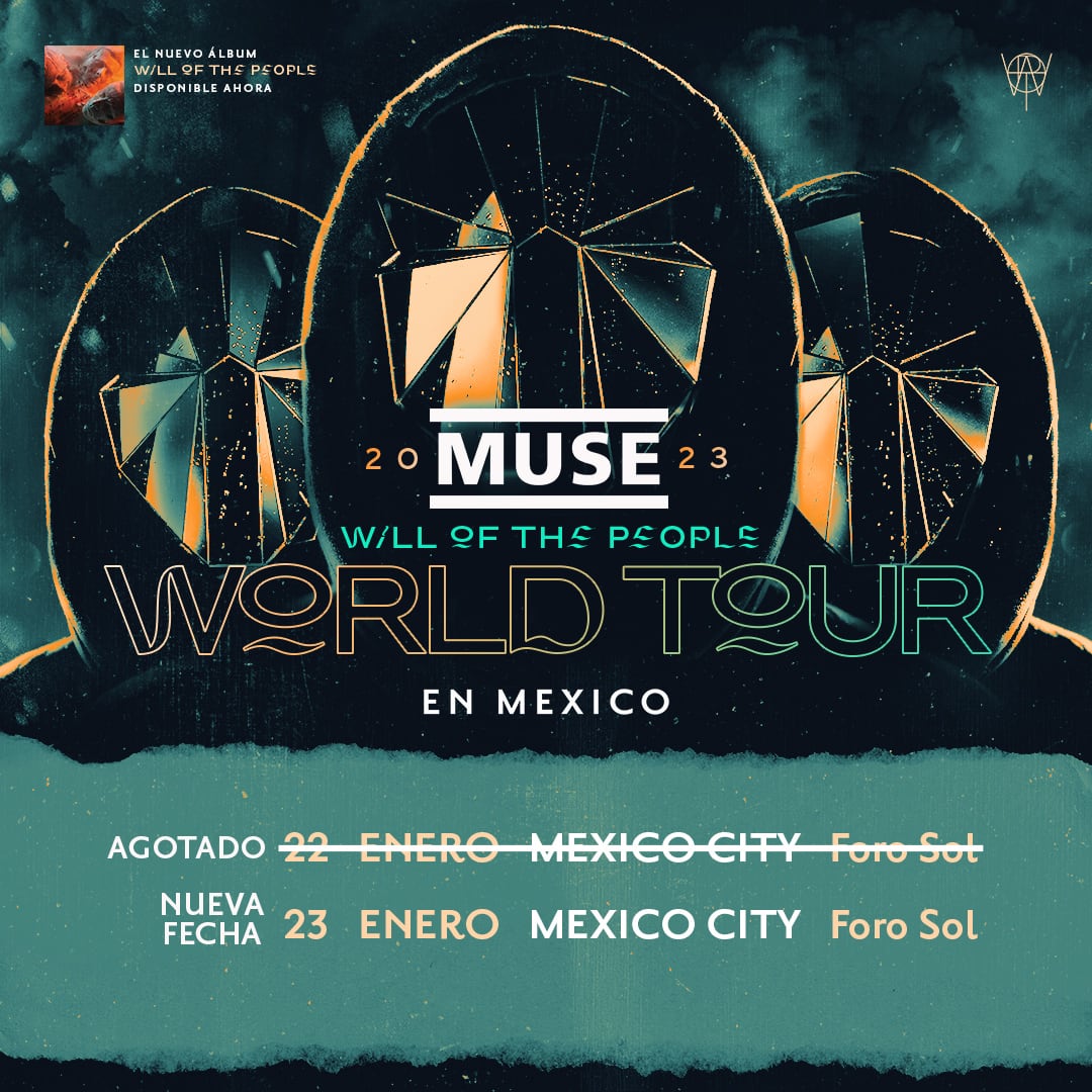 Muse suma nueva fecha para el Foro Sol. Esto costarán los boletos