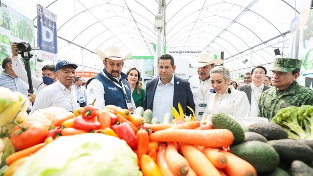 El Gobernador del Estado, Diego Sinhue Rodríguez, inauguró la Expo Agroalimentaria Guanajuato 2022