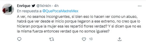 Usuario pide aclarar el porqué policías en Hidalgo golpearon a mujer de 60 años que quedó inconsciente