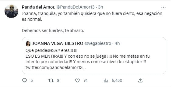 Joanna Vega-Biestro y Daniel Bisogno