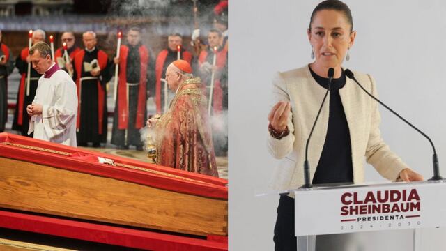 Funerales del papa Francisco y Claudia Sheinbaum