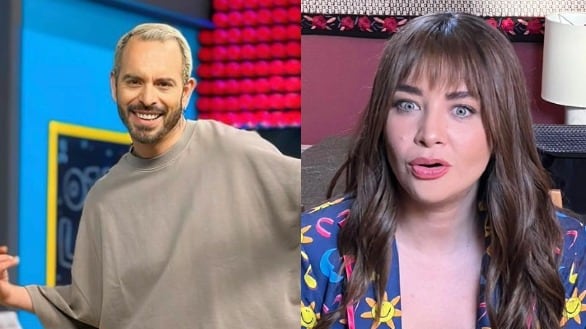 Lalo Carrillo no fue invitado a la boda de Daniela Luján, pero sí su clon y hasta el ramo se llevó (VIDEO)