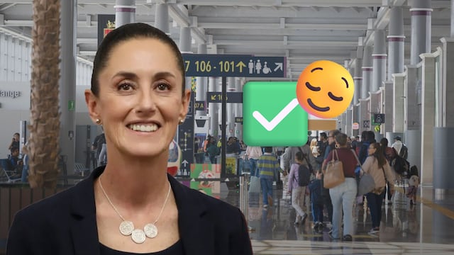 Sheinbaum destaca alta afluencia en el AIFA en Semana Santa