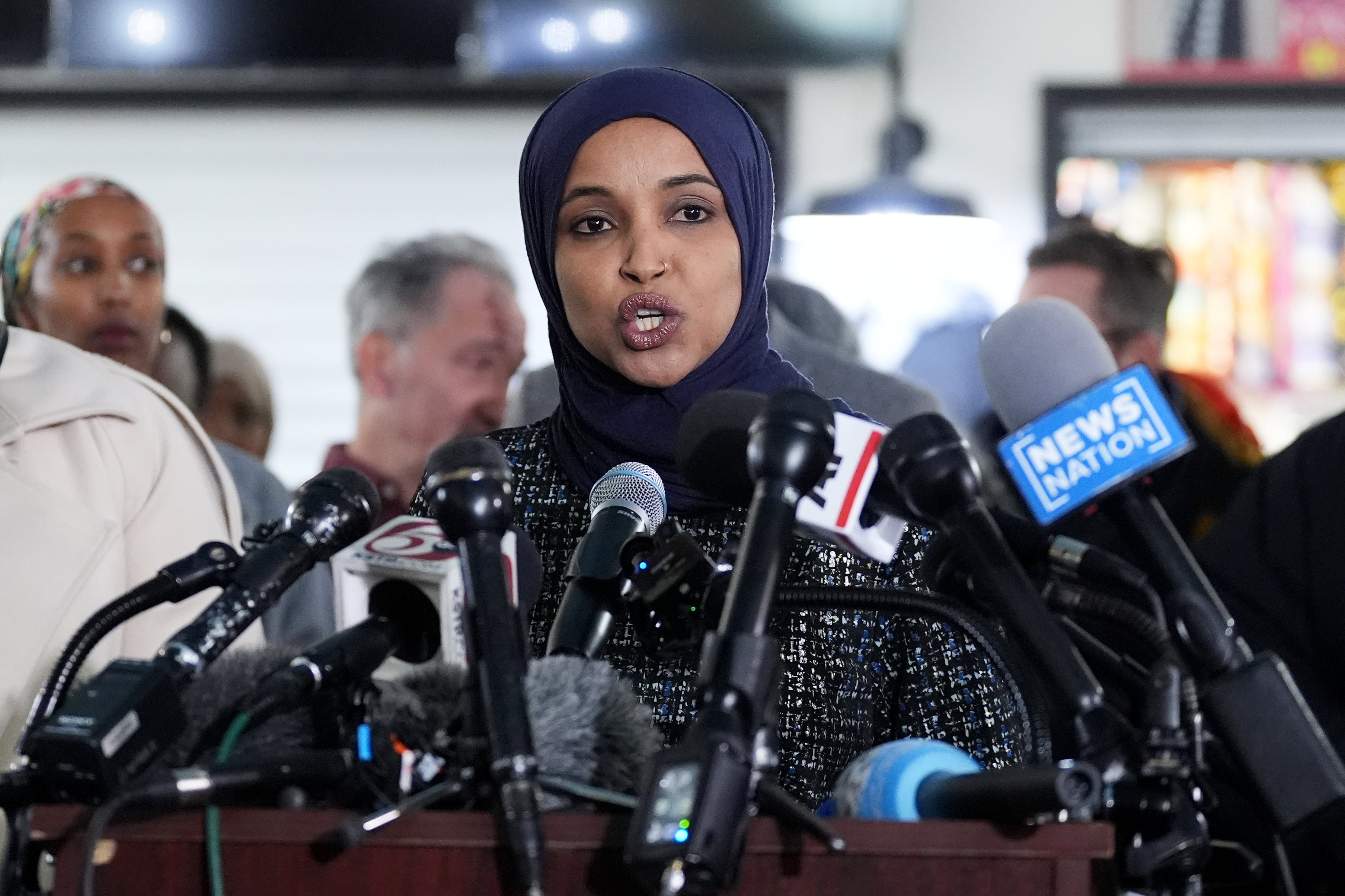 Ilhan Omar, representante demócrata en Estados Unidos.