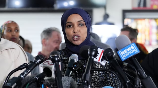 Ilhan Omar, representante demócrata en Estados Unidos.