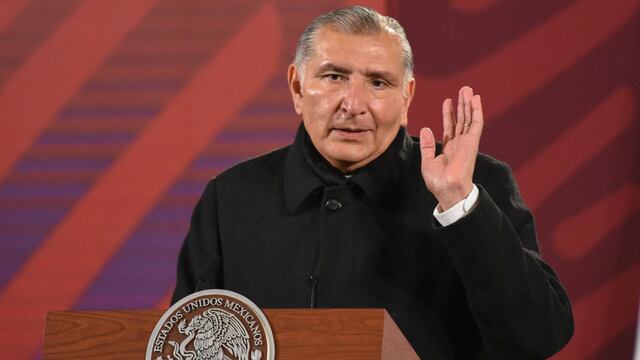 Adán Augusto López en la mañanera