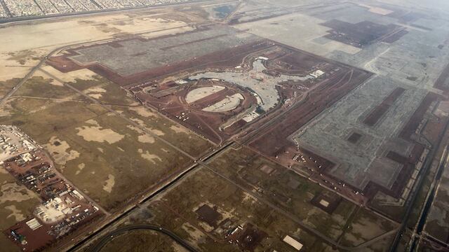 Acarrea Sedena material de construcción del NAICM a nuevo aeropuerto de Santa Lucía