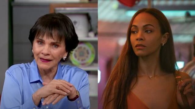 Pati Chapoy y Zoe Saldaña