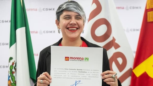 Circe Camacho, candidata de Morena por Xochimilco