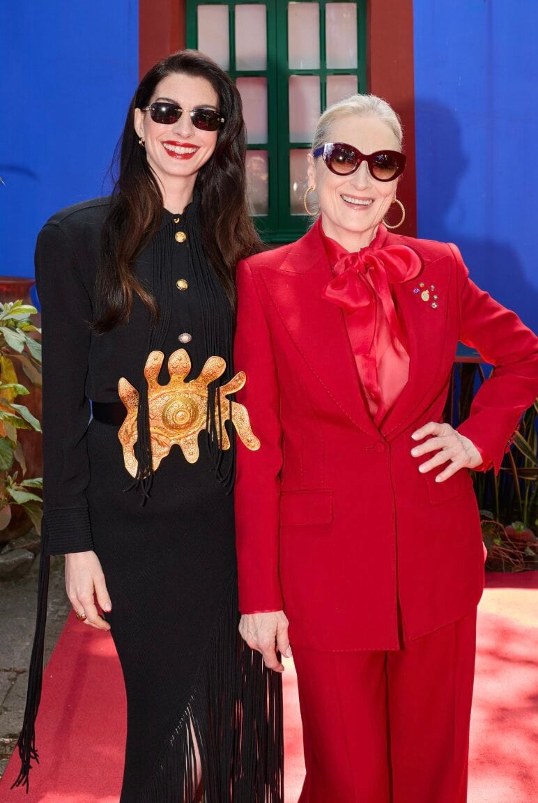 Anne Hathaway y Meryl Streep