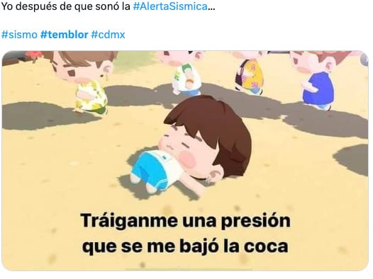 Memes de la Alerta Sísmica de este 2 de agosto