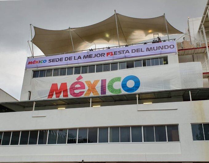 Terreza de la Codeme con vista al Gran Premio de México 2019