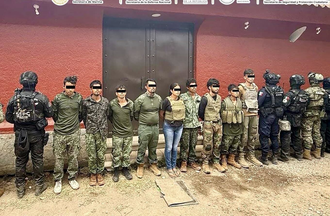Marina mata a 12 presuntos integrantes del CJNG