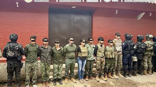 Marina mata a 12 presuntos integrantes del CJNG