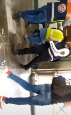 Video del trabajador del Metro CDMX muerto