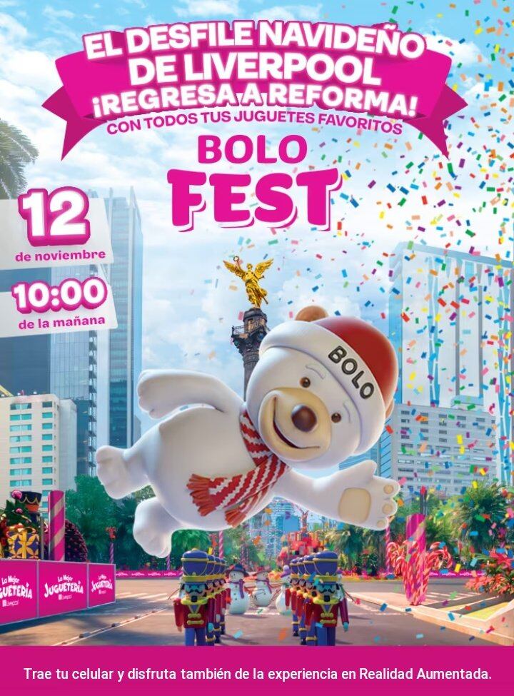 Desfile Bolo Fest Liverpool 2022 CDMX: horario, fecha y ruta