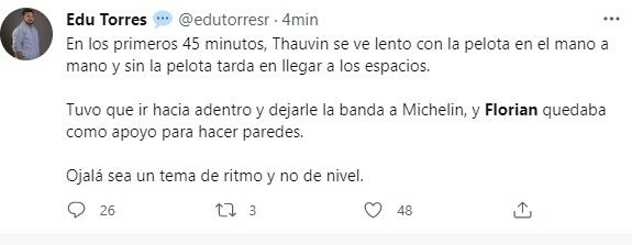 Criticas a Florian Thauvin