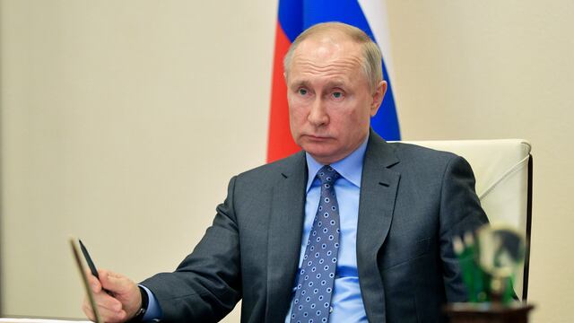 Vladimir Putin. Firma.