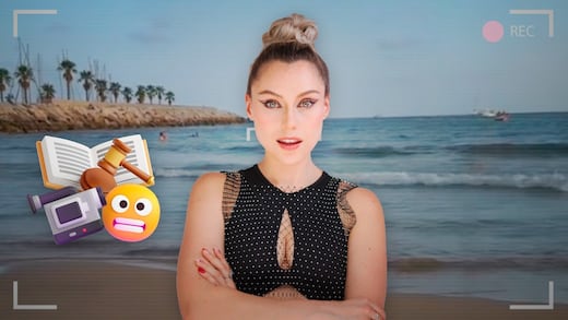 El error de Natalia Juárez al subir un video en la playa que podría generarle problemas con la Ley Olimpia