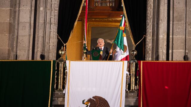 AMLO encabezó el Grito de Independencia 2023