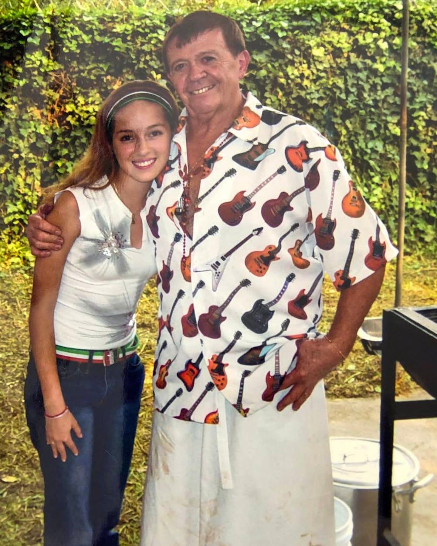 Odemaris Ruiz y Xavier López 'Chabelo'.