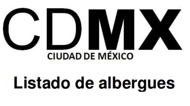 Albergues CDMX